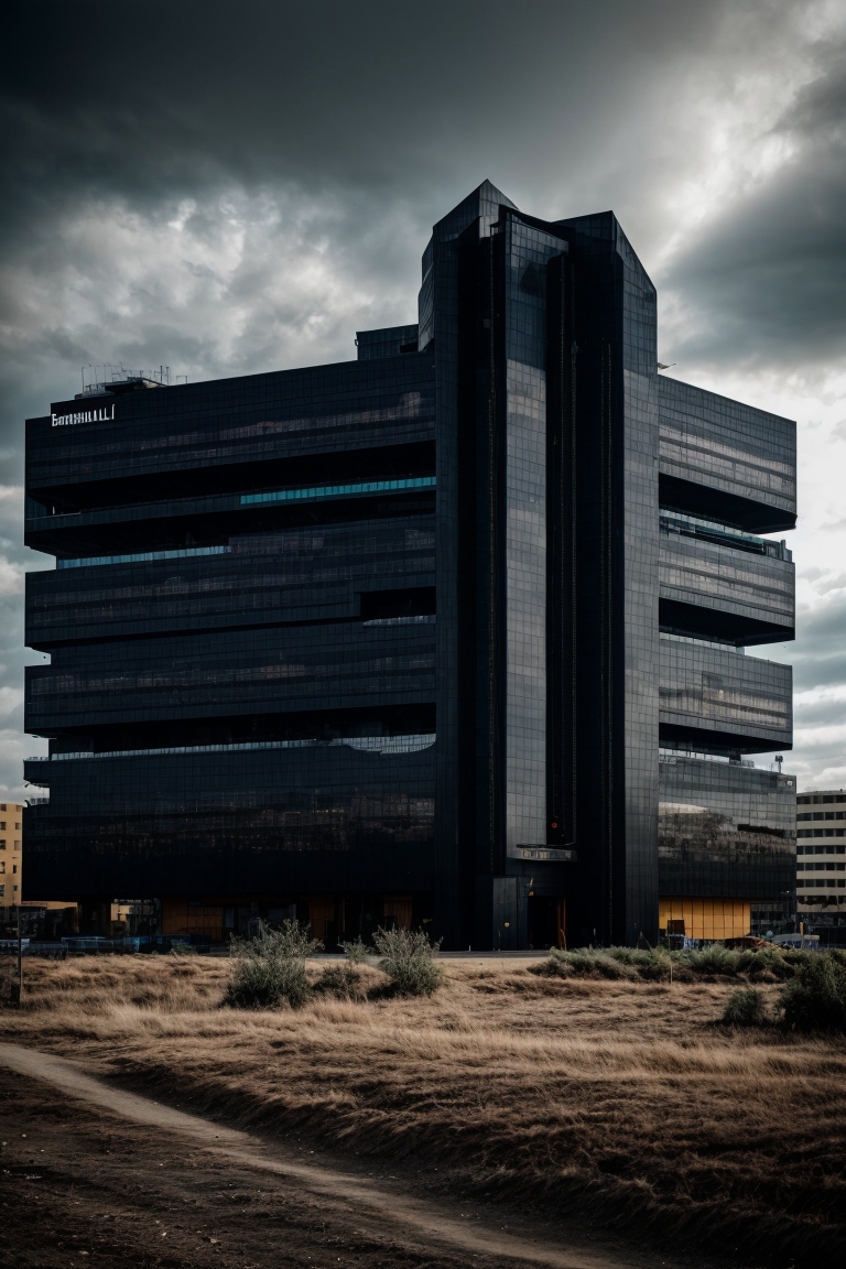 PhotoReal_A_picture_of_a_building_a_technological_and_advanced_0